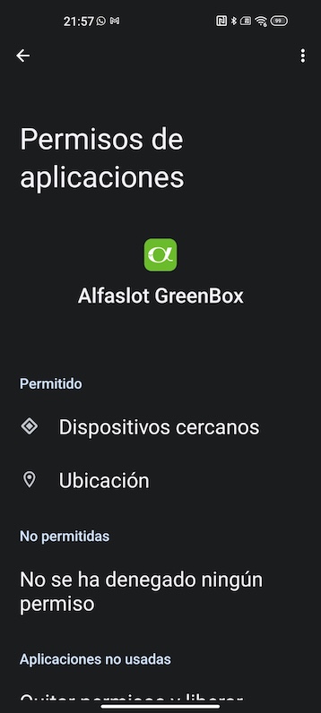 Permisos android